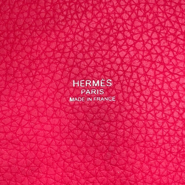 エルメス ハンドバッグ ピコタンロックPM ローズエクストリーム/シルバー金具 トリヨンクレマンス A刻印 HERMES