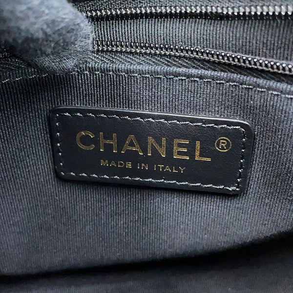 シャネル チェーンショルダーバッグ マトラッセ ココマーク キャビアスキン CHANEL 黒 2way
