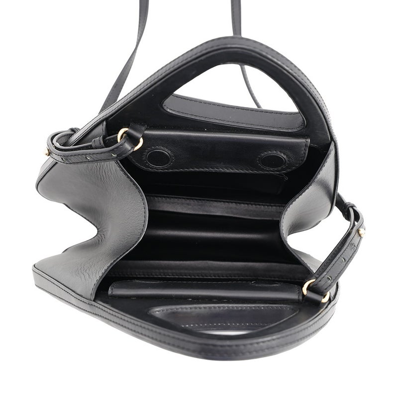 ロエベ ハンドバッグ アーキテクト A バッグ ソフトナチュラルカーフスキン LOEWE 2wayショルダーバッグ 黒
