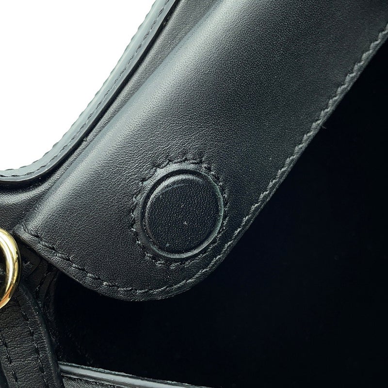 ロエベ ハンドバッグ アーキテクト A バッグ ソフトナチュラルカーフスキン LOEWE 2wayショルダーバッグ 黒