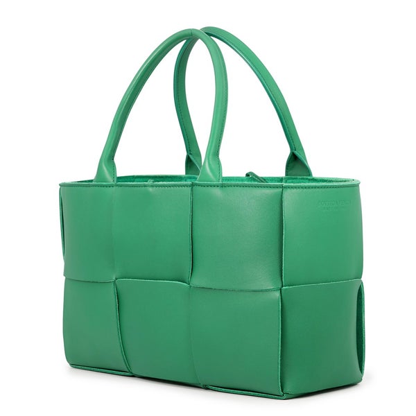 ボッテガヴェネタ トートバッグ マキシイントレチャート アルコトート スモール レザー 652867 BOTTEGA VENETA