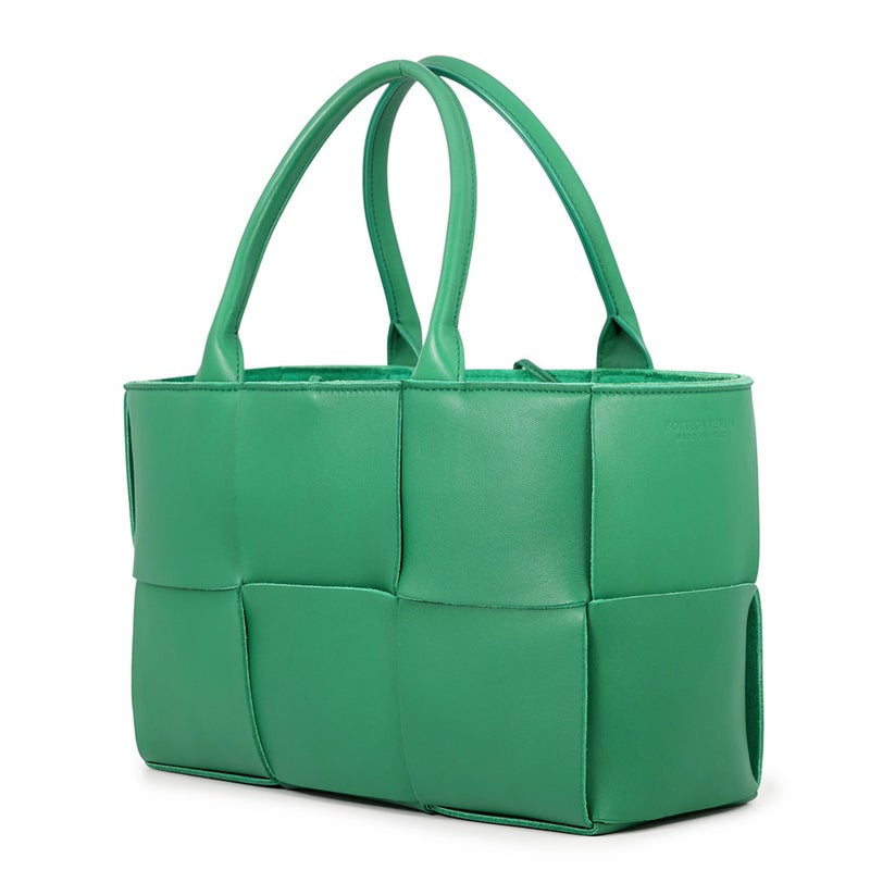 ボッテガヴェネタ トートバッグ マキシイントレチャート アルコトート スモール レザー 652867 BOTTEGA VENETA