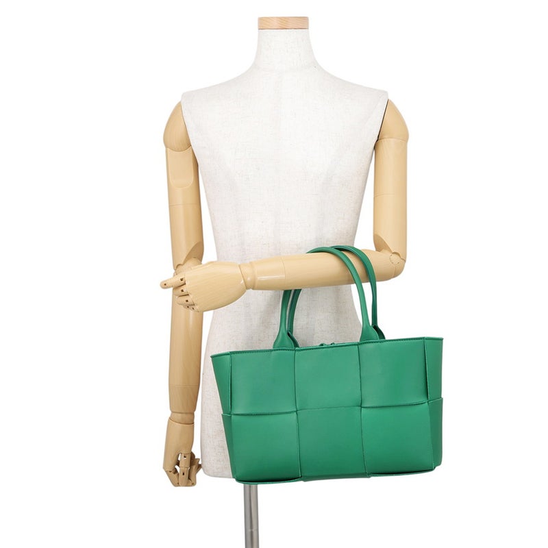 ボッテガヴェネタ トートバッグ マキシイントレチャート アルコトート スモール レザー 652867 BOTTEGA VENETA