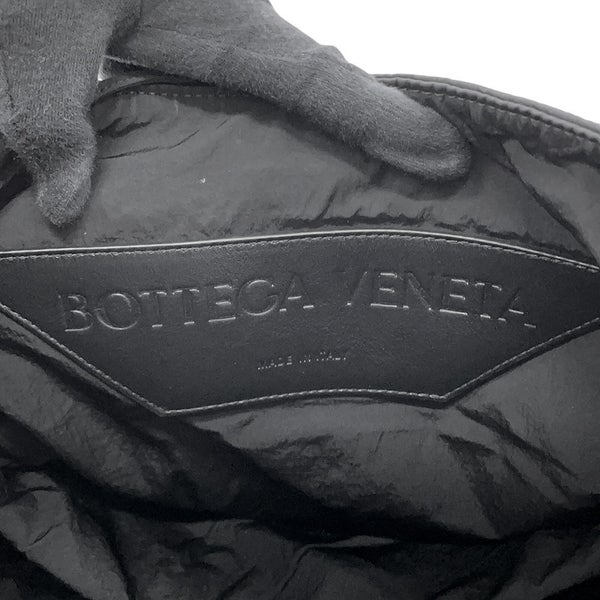 ボッテガヴェネタ ショルダーバッグ イントレチャート クロスボード ホーボーバッグ ナイロン 776221 BOTTEGA VENETA 黒