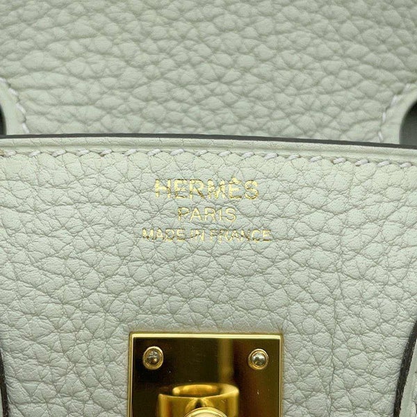 エルメス バーキン25 グリネヴェ/ゴールド金具 トゴ B刻印 HERMES Birkin ハンドバッグ