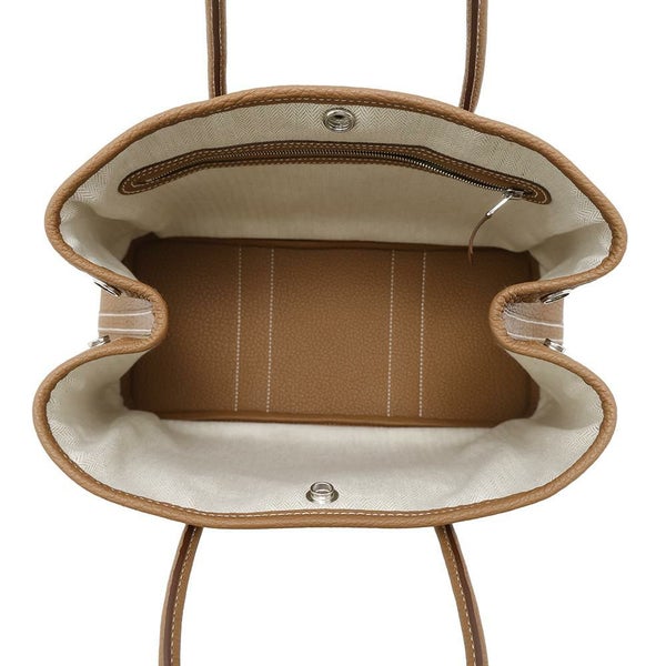 エルメス トートバッグ ガーデンパーティTPM ゴールド/シルバー金具 ネゴンダ B刻印