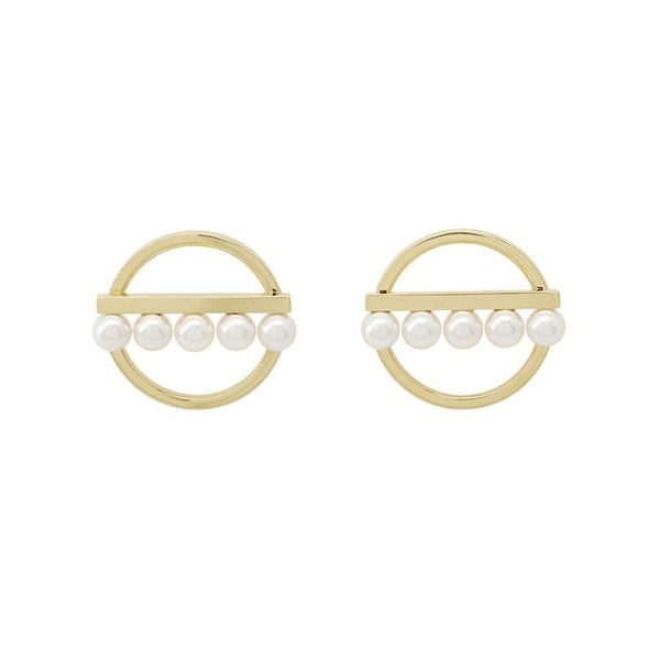 タサキ ピアス バランス ディヴァイン あこや真珠 K18YGイエローゴールド E-4140-18KYG TASAKI ジュエリー