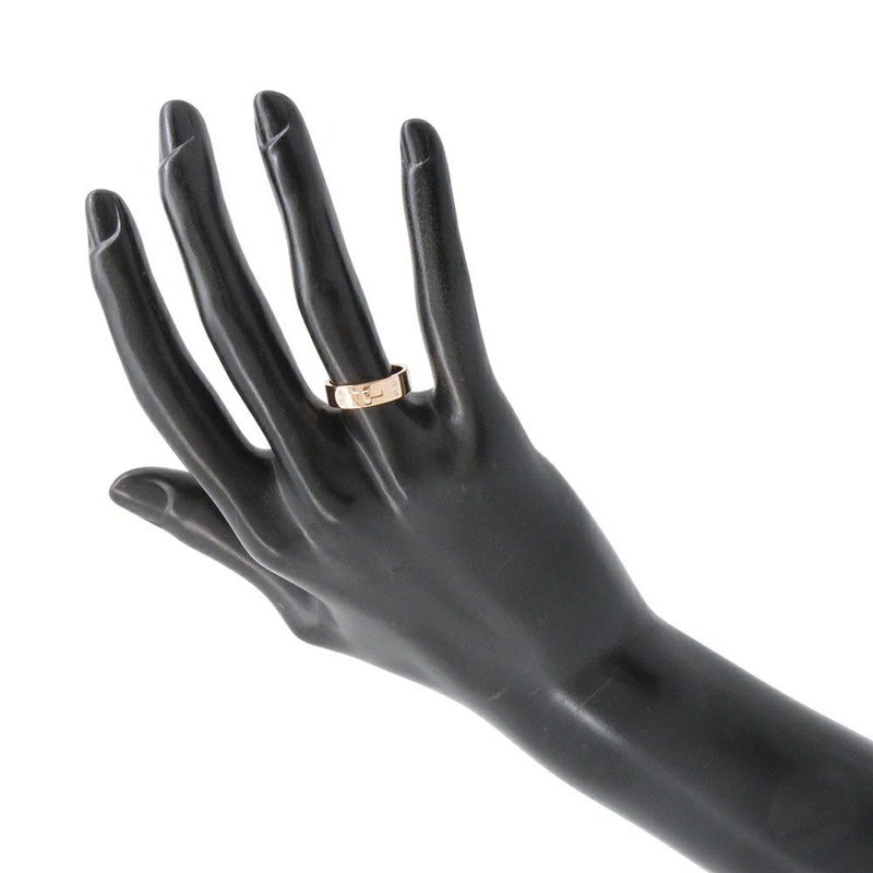 エルメス リング ケリーPM ダイヤモンド 4P 計0.02ct K18PGピンクゴールド リングサイズ50 HERMES ジュエリー 指輪