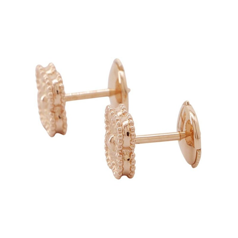 ヴァンクリーフ&アーペル ピアス スウィート アルハンブラ ピアス K18PGピンクゴールド VCARO8DB00 ジュエリー