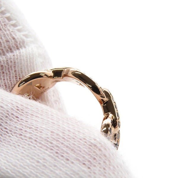 エルメス リング シェーヌダンクル アンシェネPM ブラックスピネル K18PG リングサイズ52 HERMES ジュエリー