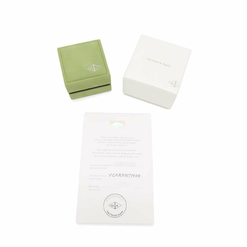 ヴァンクリーフ&アーペル ネックレス ヴィンテージ アルハンブラ ギヨシェ ダイヤ 1P K18WG/K18PG VCARPNTH00 2024年ホリデー限定