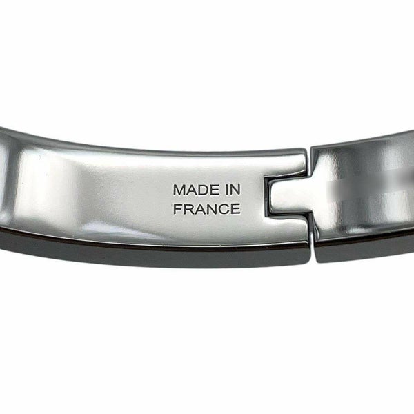 エルメス ブレスレット ミニクリック ケリー PM エナメル ローズ・カンダー/シルバー金具 HERMES