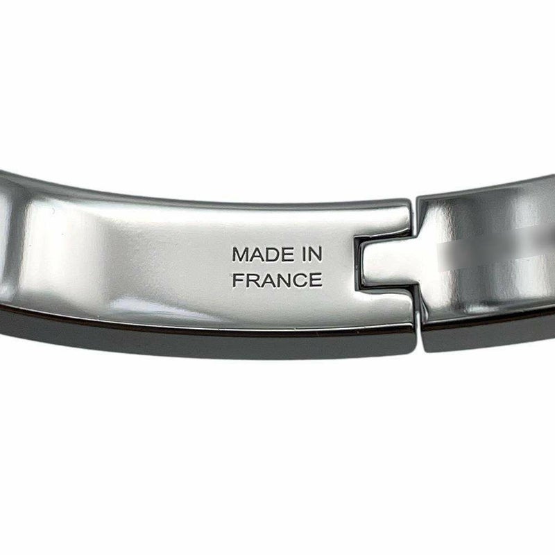 エルメス ブレスレット ミニクリック ケリー PM エナメル ローズ・カンダー/シルバー金具 HERMES