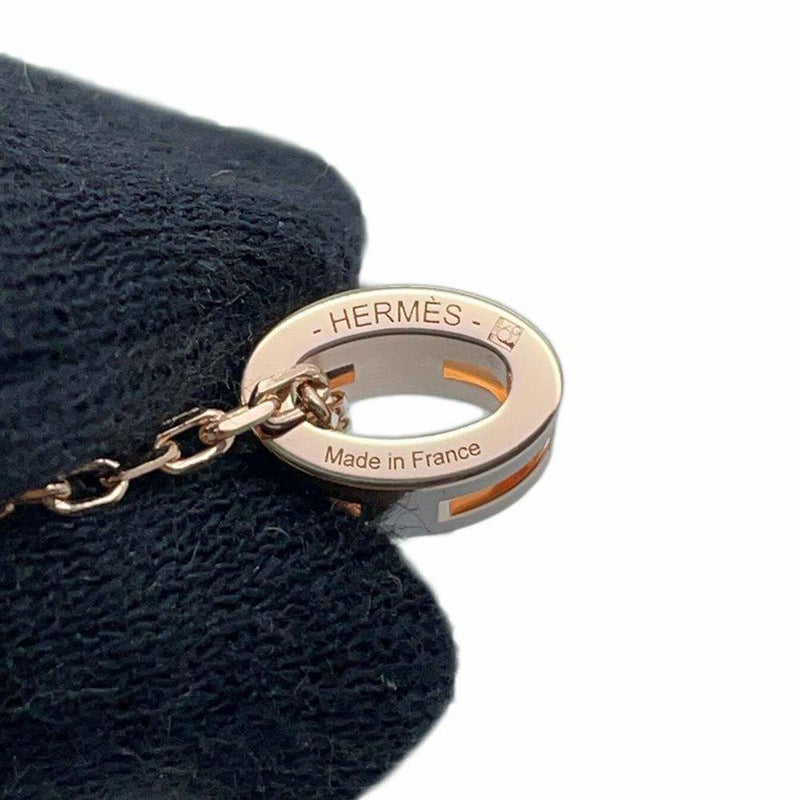 エルメス ネックレス ミニ・ポップアッシュ ニューゴールド/ピンクゴールド金具 HERMES アクセサリー