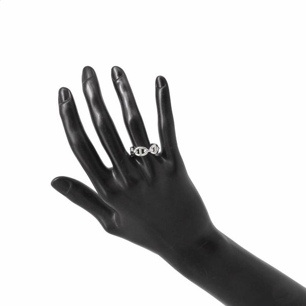 エルメス リング シェーヌダンクル アンシェネPM SV925シルバー リングサイズ52 HERMES ジュエリー