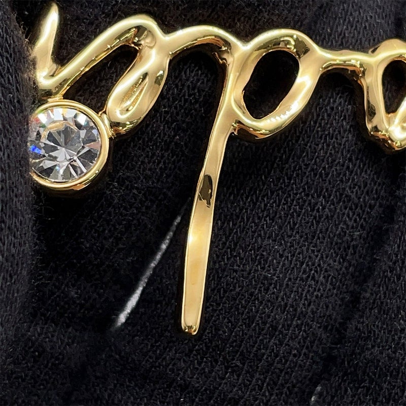 シャネル ネックレス I LOVE COCO ココマーク ラインストーン I24 S ABD430 CHANEL アクセサリー ロングネックレス