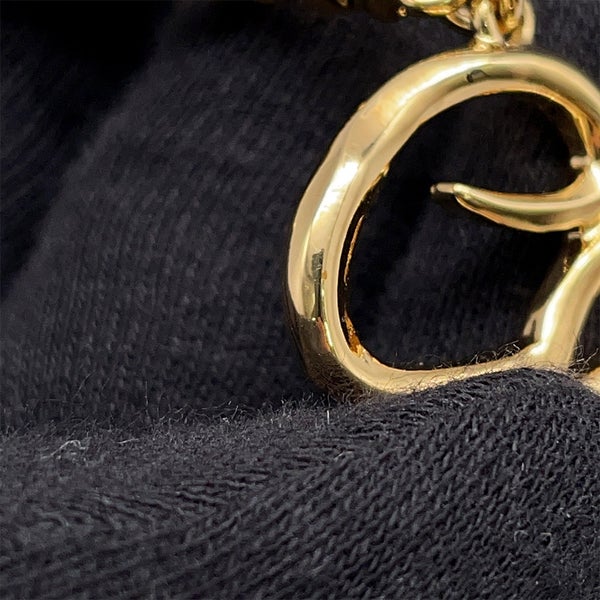 シャネル ネックレス I LOVE COCO ココマーク ラインストーン I24 S ABD430 CHANEL アクセサリー ロングネックレス