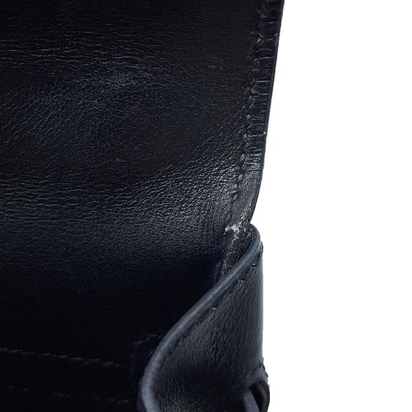 エルメス ハンドバッグ ケリー35 内縫い ブラック/シルバー金具 ボックスカーフ □F刻印 HERMES Kelly 2wayバッグ 黒