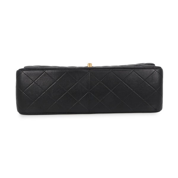 シャネル チェーンショルダーバッグ マトラッセ30 ココマーク ラムスキン CHANEL バッグ デカマトラッセ 黒