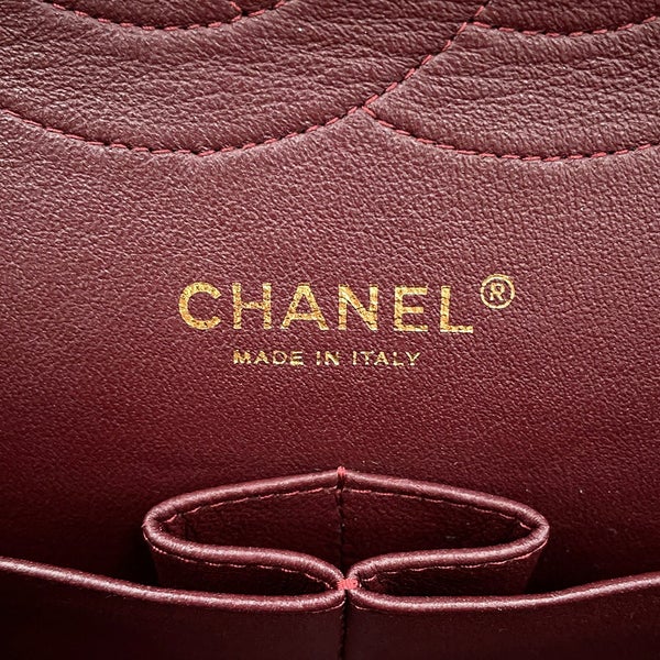 シャネル チェーンショルダーバッグ マトラッセ30 ココマーク ラムスキン CHANEL バッグ デカマトラッセ 黒
