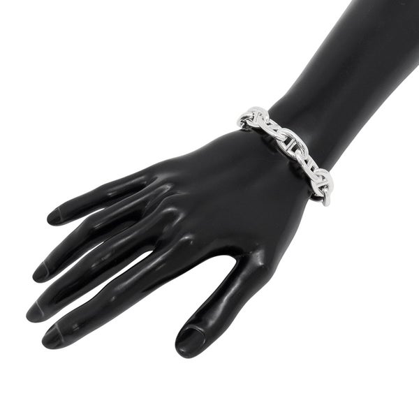 エルメス ブレスレット シェーヌダンクルGM 17コマ SV925シルバー HERMES Chaine d'Ancre ジュエリー