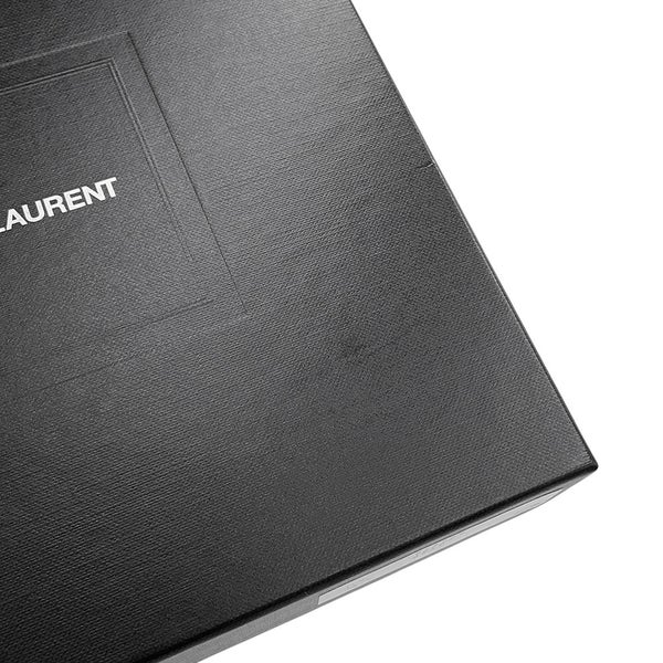 サンローランパリ チェーンショルダーバッグ ノリータ ミニ ラムスキン 672738 SAINT LAURENT PARIS 白