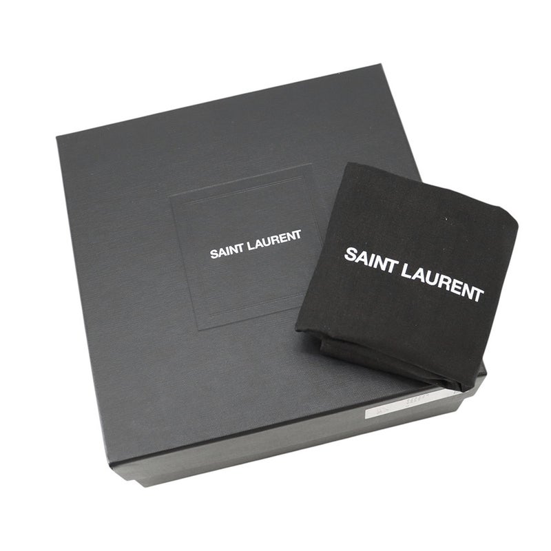 サンローランパリ チェーンショルダーバッグ ノリータ ミニ ラムスキン 672738 SAINT LAURENT PARIS 白