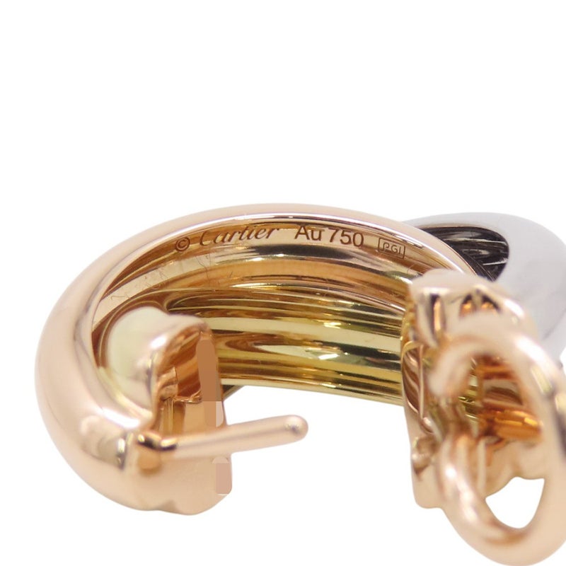 カルティエ ピアス トリニティ イヤリング クラシックモデル K18YG/K18PG/K18WG 80083231 Cartier ジュエリー