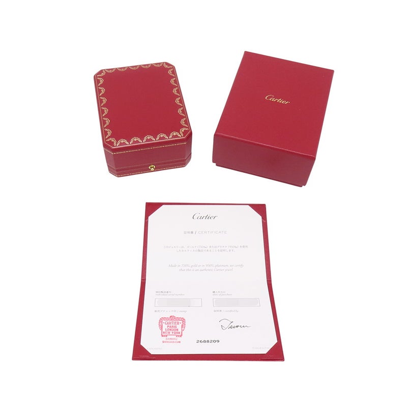 カルティエ ピアス トリニティ イヤリング クラシックモデル K18YG/K18PG/K18WG 80083231 Cartier ジュエリー
