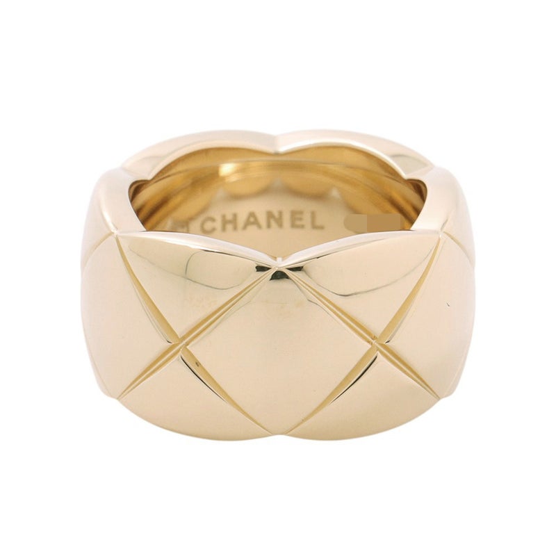 シャネル リング ココクラッシュ コレクション ラージモデル K18YGイエローゴールド リングサイズ49 J10574 CHANEL 指輪