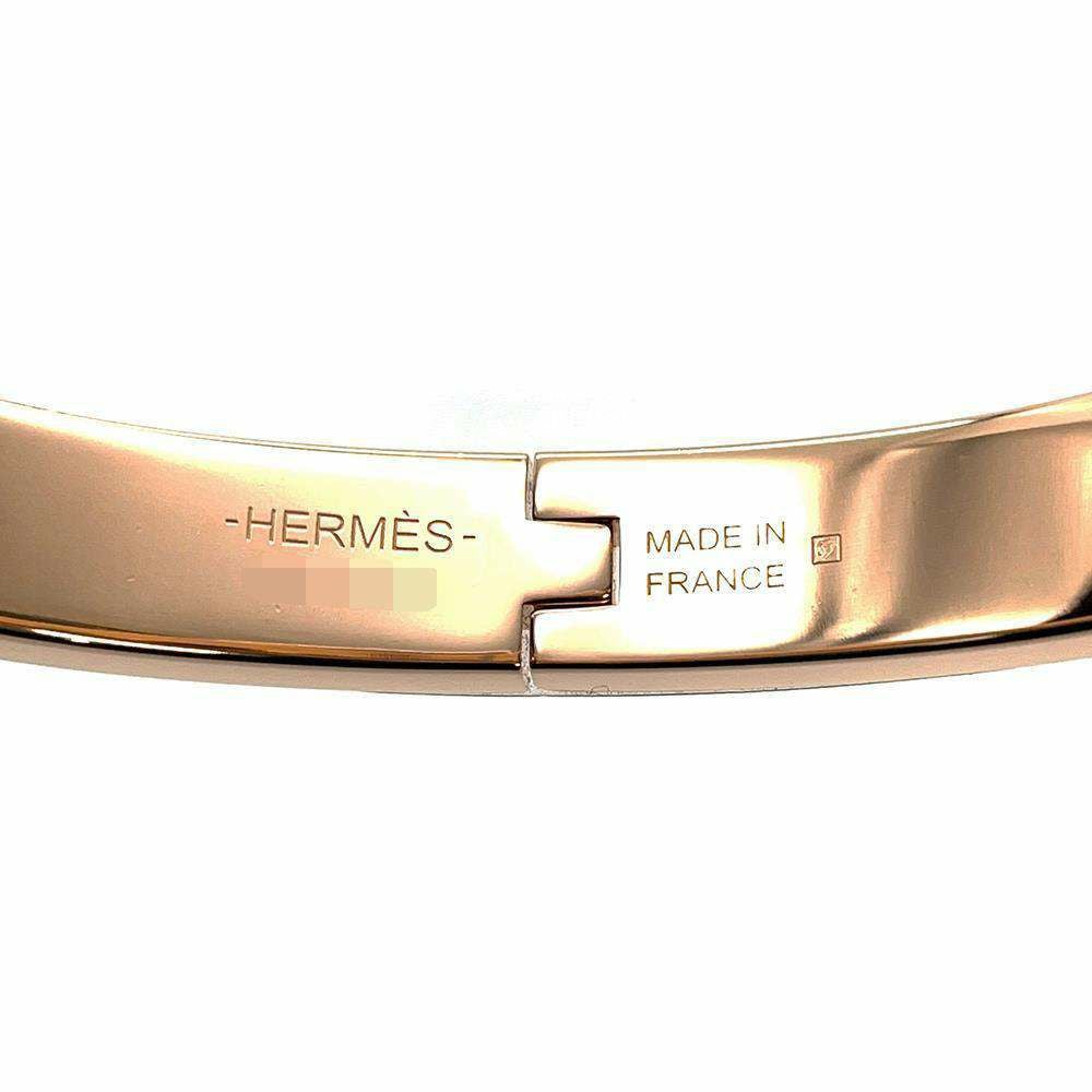 エルメス ブレスレット シェーヌダンクル ミニクリック PM マロン