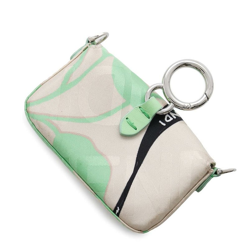 フェンディ バッグチャーム ナノバケットチャーム サテン 7AR996 FENDI