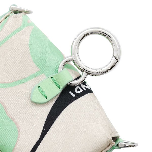 フェンディ バッグチャーム ナノバケットチャーム サテン 7AR996 FENDI