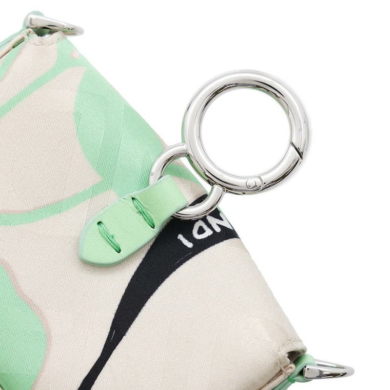 フェンディ バッグチャーム ナノバケットチャーム サテン 7AR996 FENDI