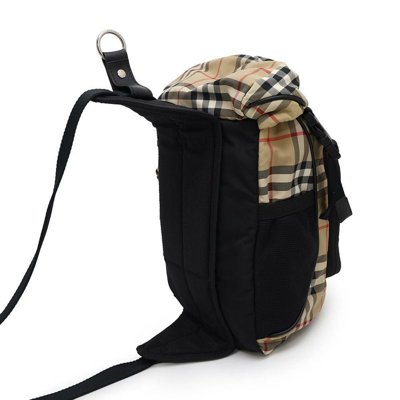 バーバリー ボディバッグ ノバチェック ナイロン 8013645 BURBERRY バッグ 黒