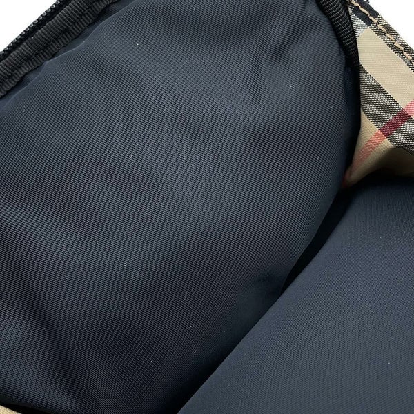 バーバリー ボディバッグ ノバチェック ナイロン 8013645 BURBERRY バッグ 黒