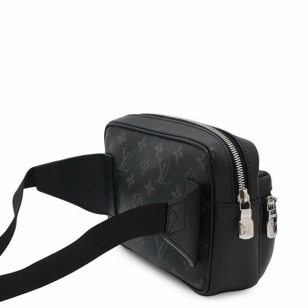 ルイヴィトン ボディバッグ モノグラム・エクリプス タイガ バムバッグ・アウトドア M30245 ブラック 黒 タイガラマ