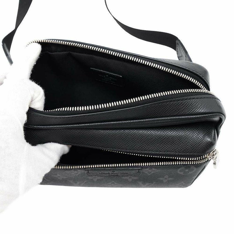 ルイヴィトン ボディバッグ モノグラム・エクリプス タイガ バムバッグ・アウトドア M30245 ブラック 黒 タイガラマ