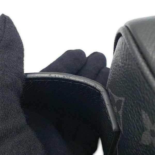 ルイヴィトン ボディバッグ モノグラム・エクリプス タイガ バムバッグ・アウトドア M30245 ブラック 黒 タイガラマ