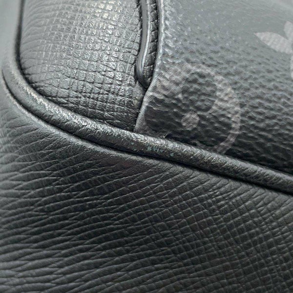 ルイヴィトン ボディバッグ モノグラム・エクリプス タイガ バムバッグ・アウトドア M30245 ブラック 黒 タイガラマ