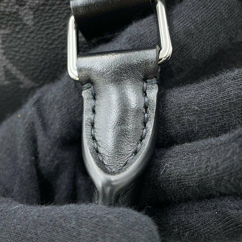 ルイヴィトン ハンドバッグ モノグラム・エクリプス リバース キーポル・バンドリエール35 M46655 2way ブラック 黒