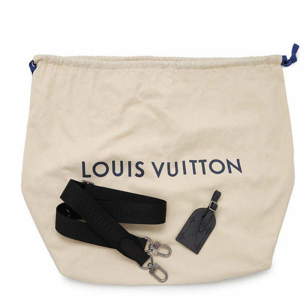 ルイヴィトン ハンドバッグ モノグラム・エクリプス リバース キーポル・バンドリエール35 M46655 2way ブラック 黒