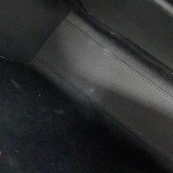 サンローランパリ ショルダーバッグ マンハッタン ミディアム クロコ型押しレザー 579271 SAINT LAURENT PARIS 黒