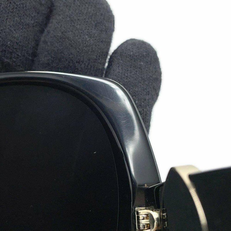 シャネル サングラス ココマーク ハートモチーフ スクエア シェイプ アイウェア A71589 CHANEL 黒