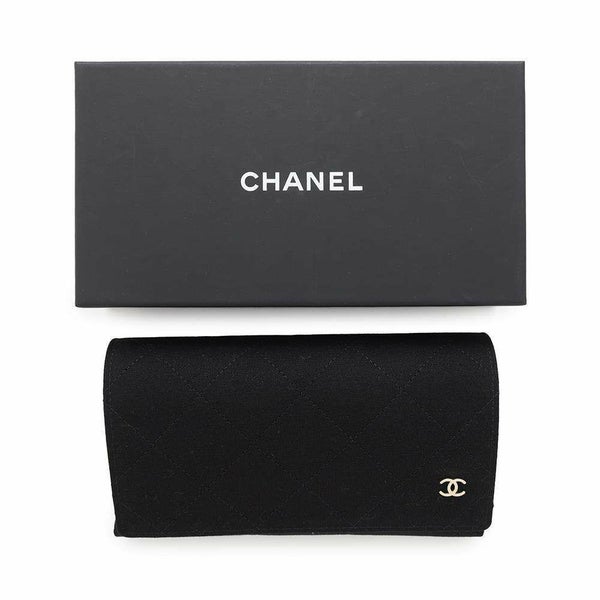 シャネル サングラス ココマーク ハートモチーフ スクエア シェイプ アイウェア A71589 CHANEL 黒