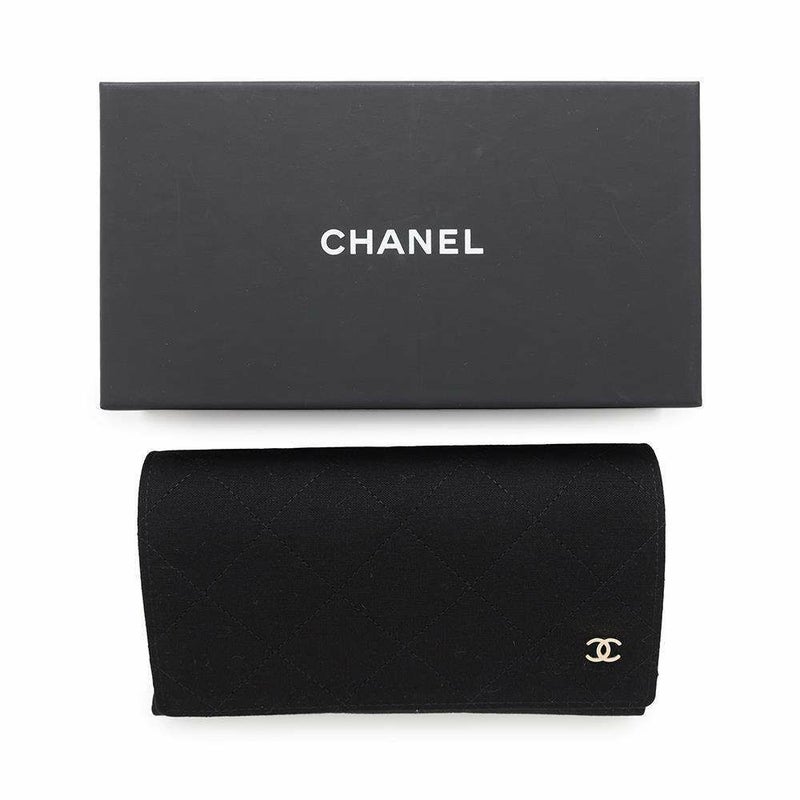 シャネル サングラス ココマーク ハートモチーフ スクエア シェイプ アイウェア A71589 CHANEL 黒