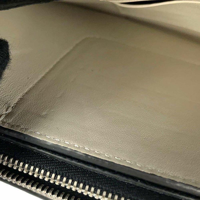 セリーヌ ショルダーウォレット クラッチオン レザー CELINE 長財布 黒