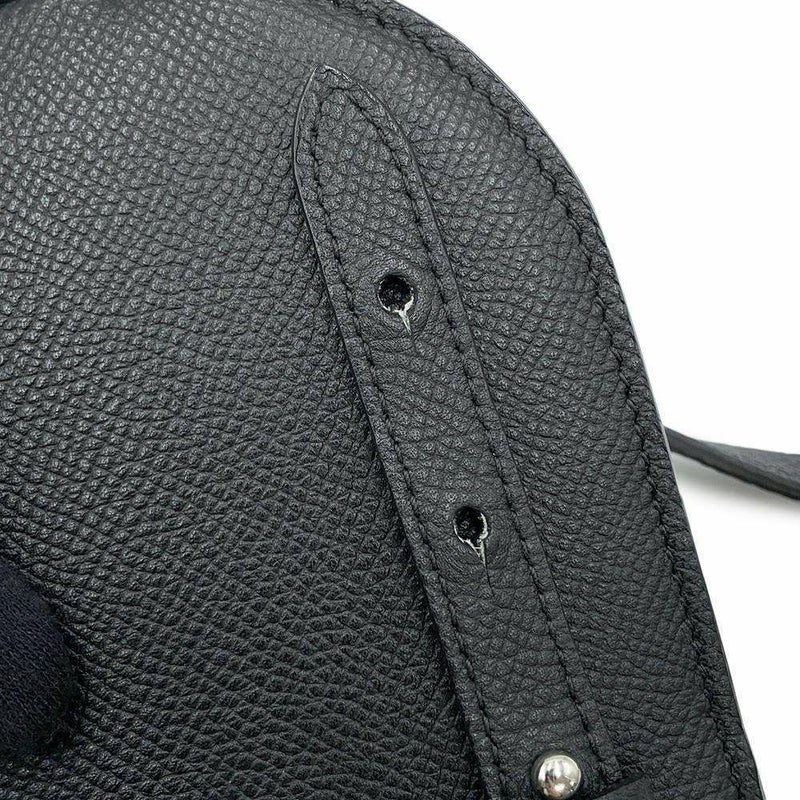 セリーヌ ショルダーウォレット クラッチオン レザー CELINE 長財布 黒