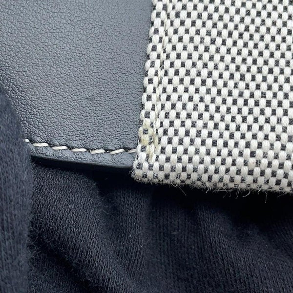 バーバリー クラッチバッグ ホースフェリー ロゴ キャンバス BURBERRY バッグ 黒