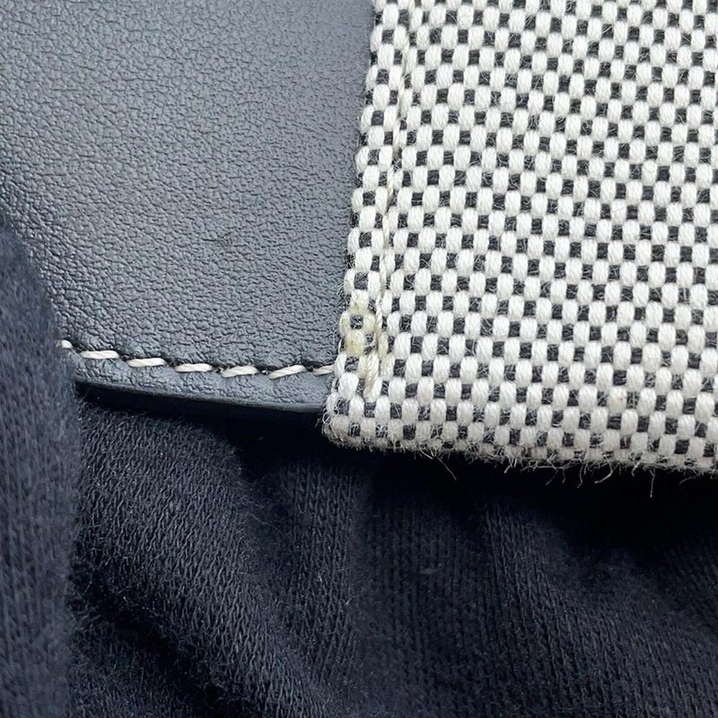 バーバリー クラッチバッグ ホースフェリー ロゴ キャンバス BURBERRY バッグ 黒